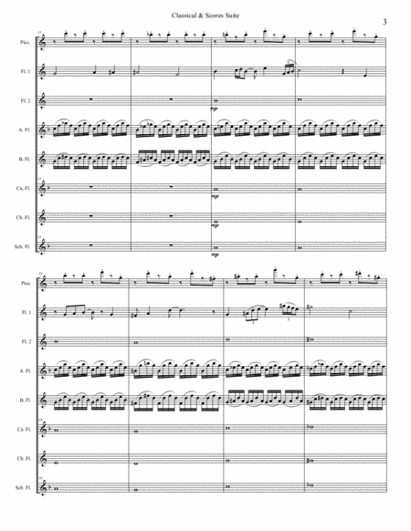 Classical & Scores Suite (Flute Choir) image number null