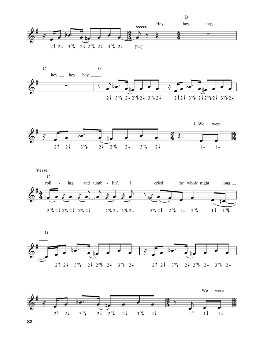 Rollin' And Tumblin' Rollin' And Tumblin' Harmonica scores gallery preview page 3