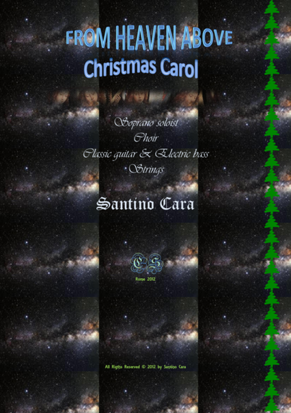 From Heaven Above (Christmas) soprano, choir, guitars, strings image number null