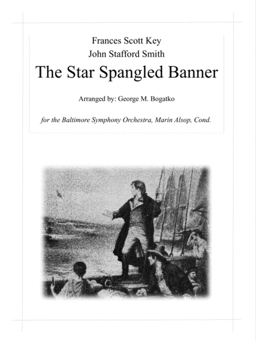 The Star Spangled Banner -- for the Baltimore Symphony; Marin Alsop, Cond. image number null