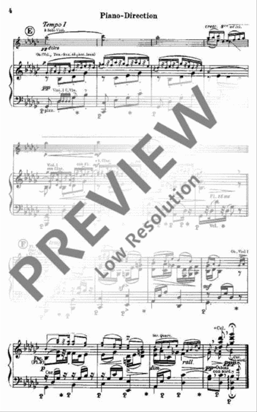 Humoreske / Zigeunerlied Orchestra scores gallery preview page 5