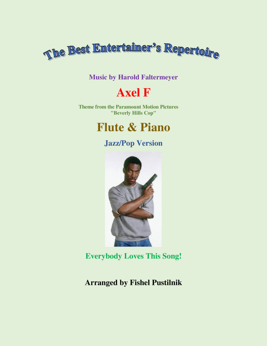 Axel F Flute Solo scores gallery preview page 1