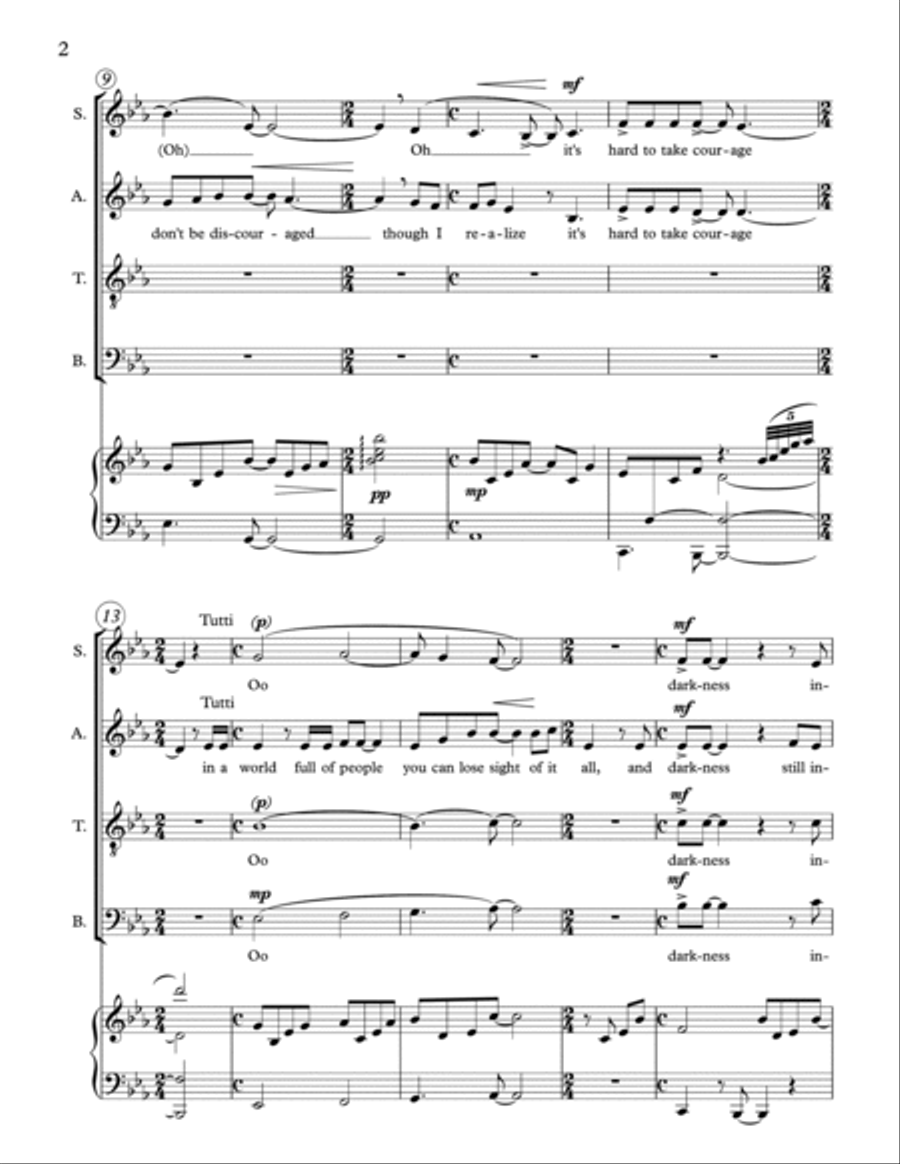 True Colors 4-Part scores gallery preview page 2