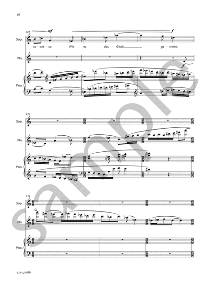 Songs of Innocent Love Chamber Music scores gallery preview page 10
