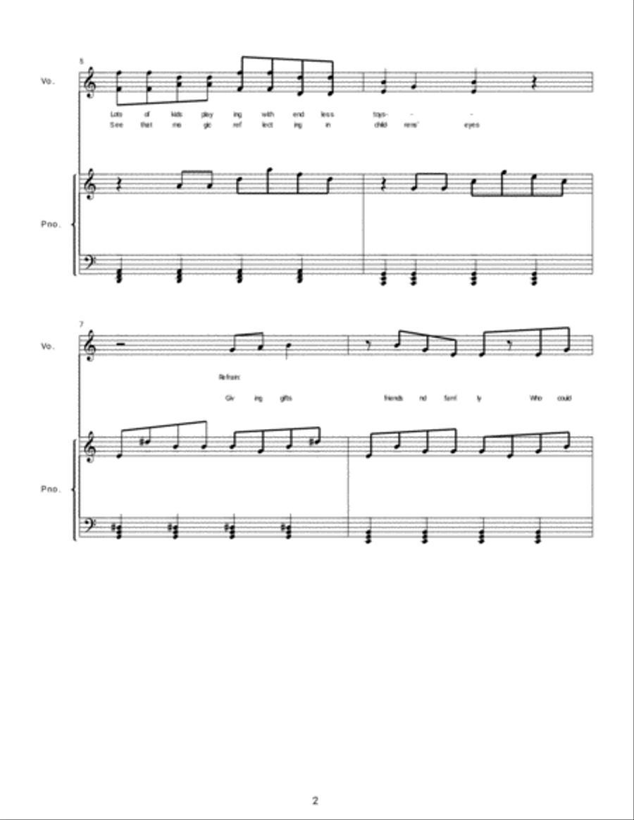 Give Me Some More Choir scores gallery preview page 2