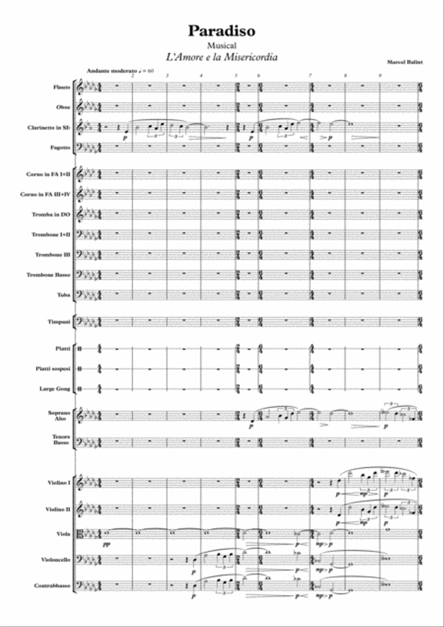 Paradise Small Ensemble scores gallery preview page 1