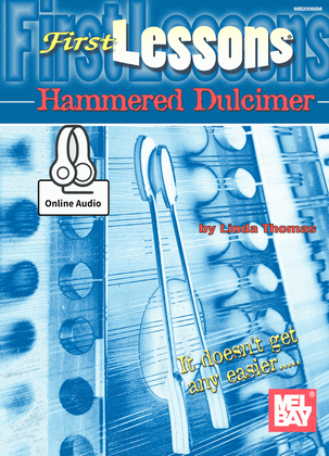 Book cover for First Lessons Hammered Dulcimer