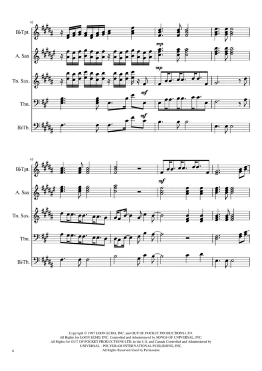 From This Moment On From This Moment On Large Ensemble scores gallery preview page 6