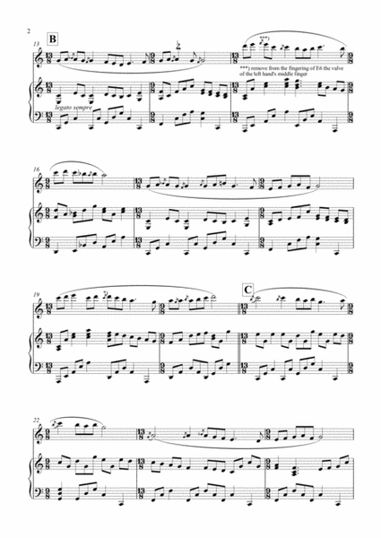 'Cradle song' (for flute and piano)