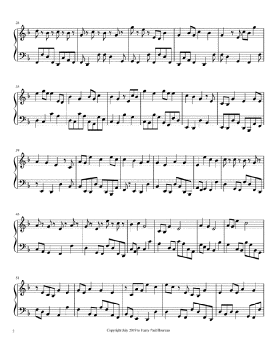 Presence 28p Piano Piano Solo scores gallery preview page 2