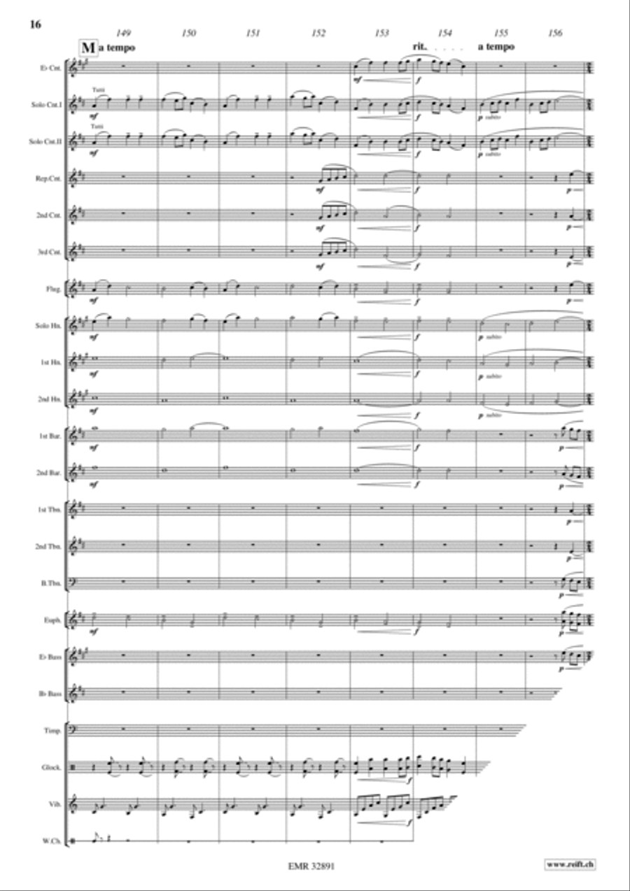 Hocus Pocus Brass Band scores gallery preview page 8