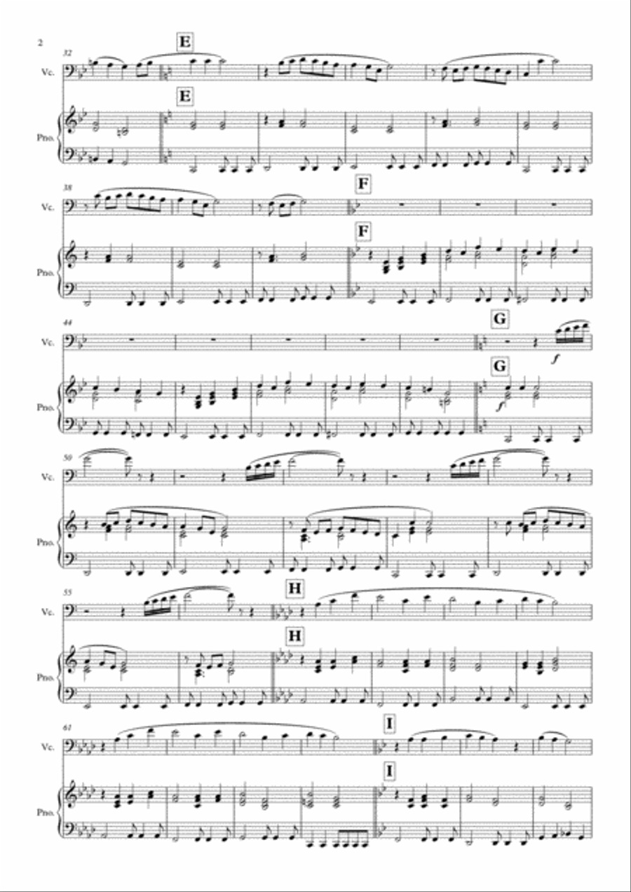 Uptown Girl Piano scores gallery preview page 2