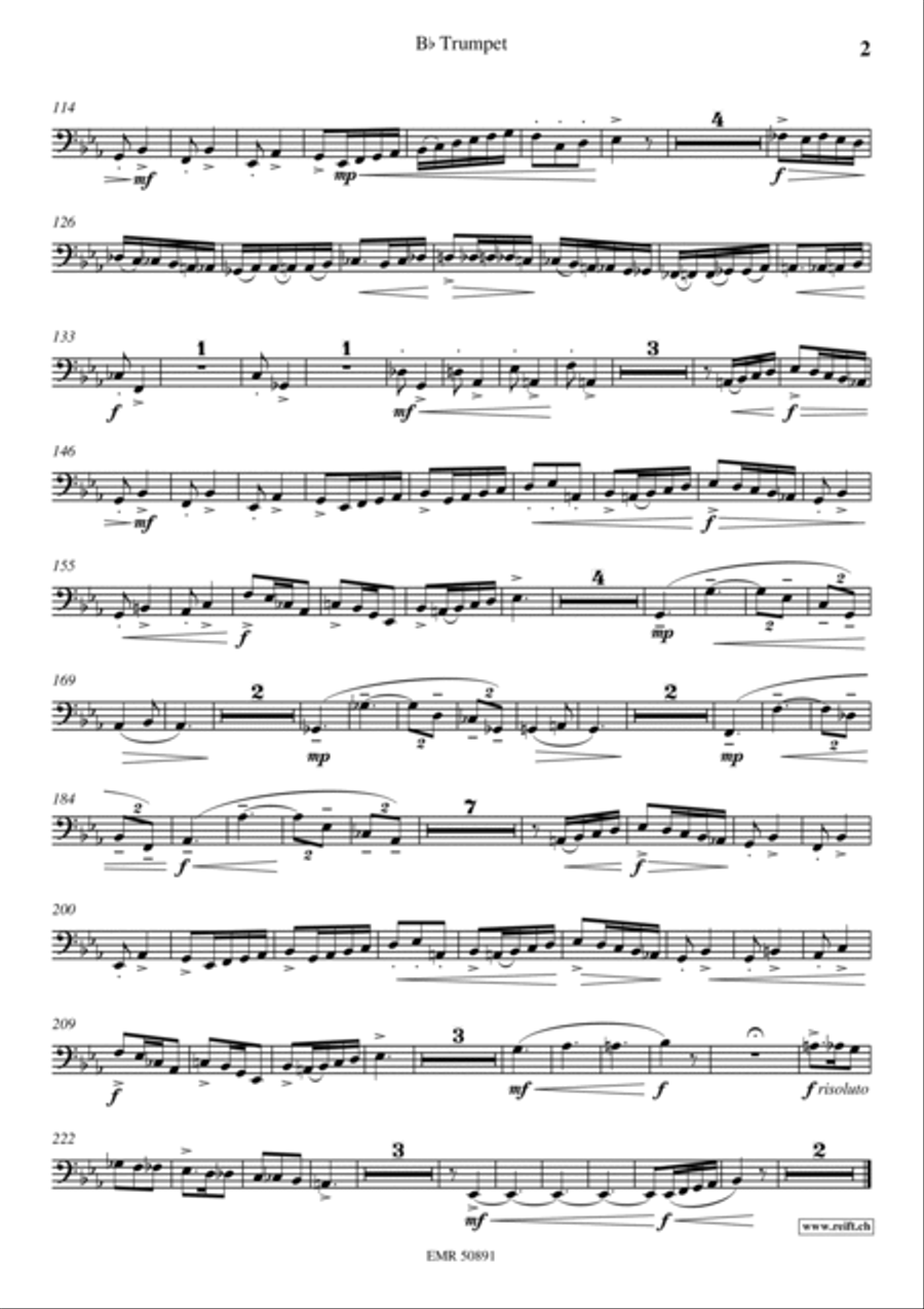 Rondo-Scherzo Trombone scores gallery preview page 3