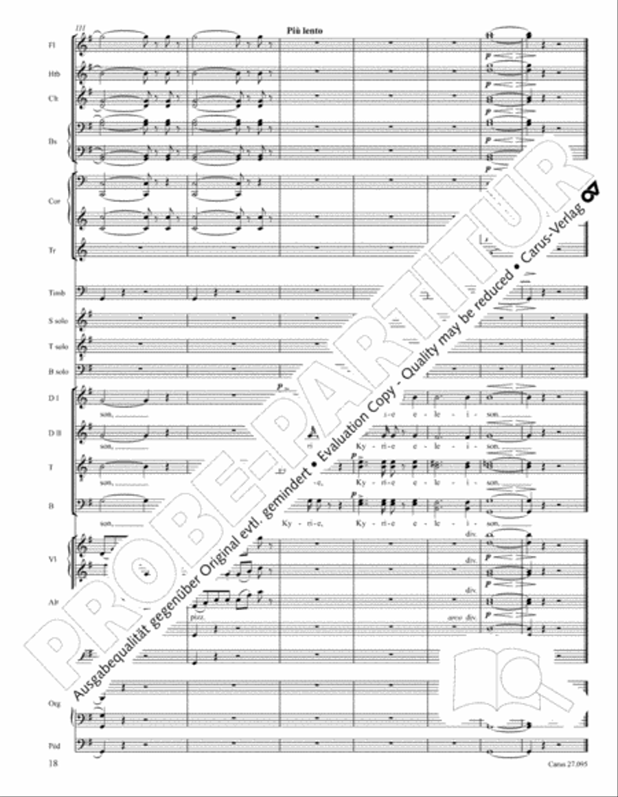 Messe solennelle de sainte Cecile STB scores gallery preview page 31