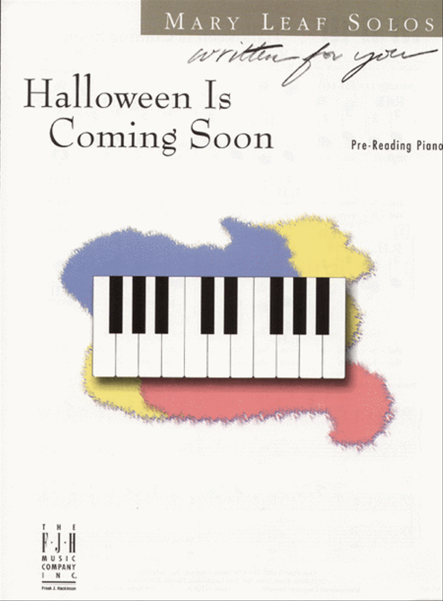 Halloween is Coming Soon Easy Piano scores gallery preview page 2