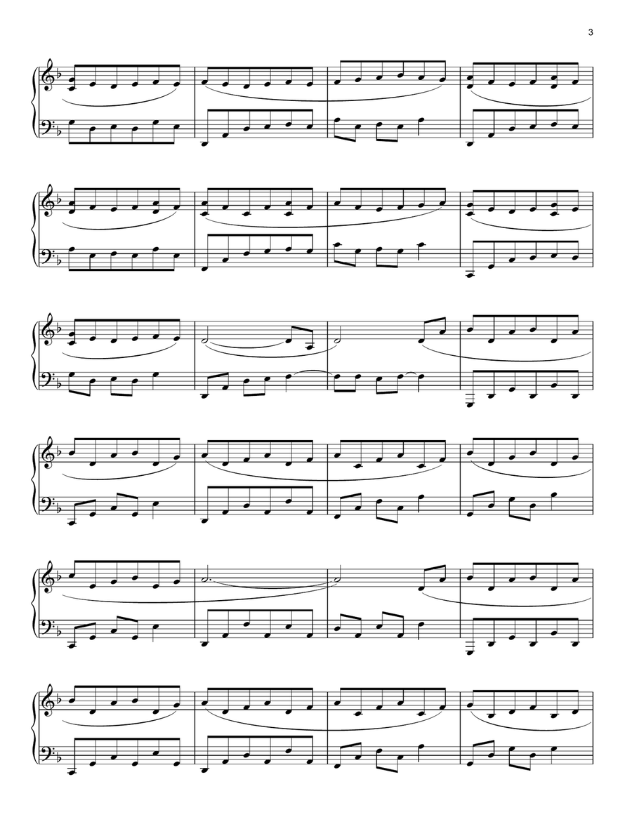 Synesthesia Synesthesia Piano Solo scores gallery preview page 3
