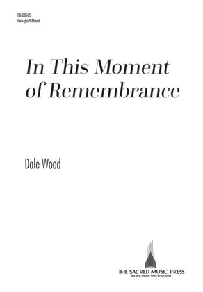 Book cover for In This Moment of Remembrance