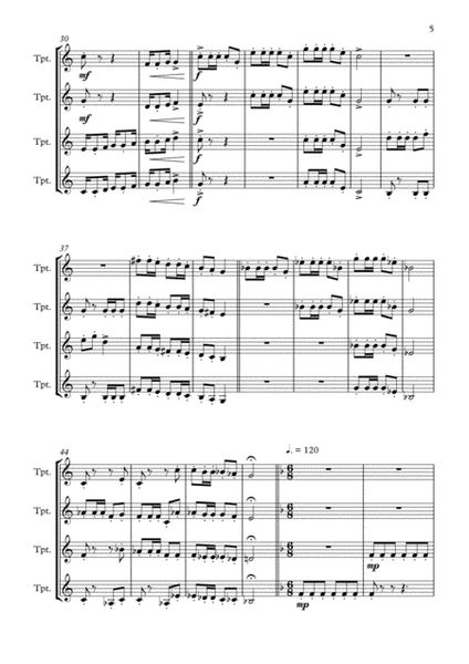 Collective Studies N. 1 of the Method for Trumpet J.B. Arban. Estudos Coletivos N. 1 J. B. Arban image number null