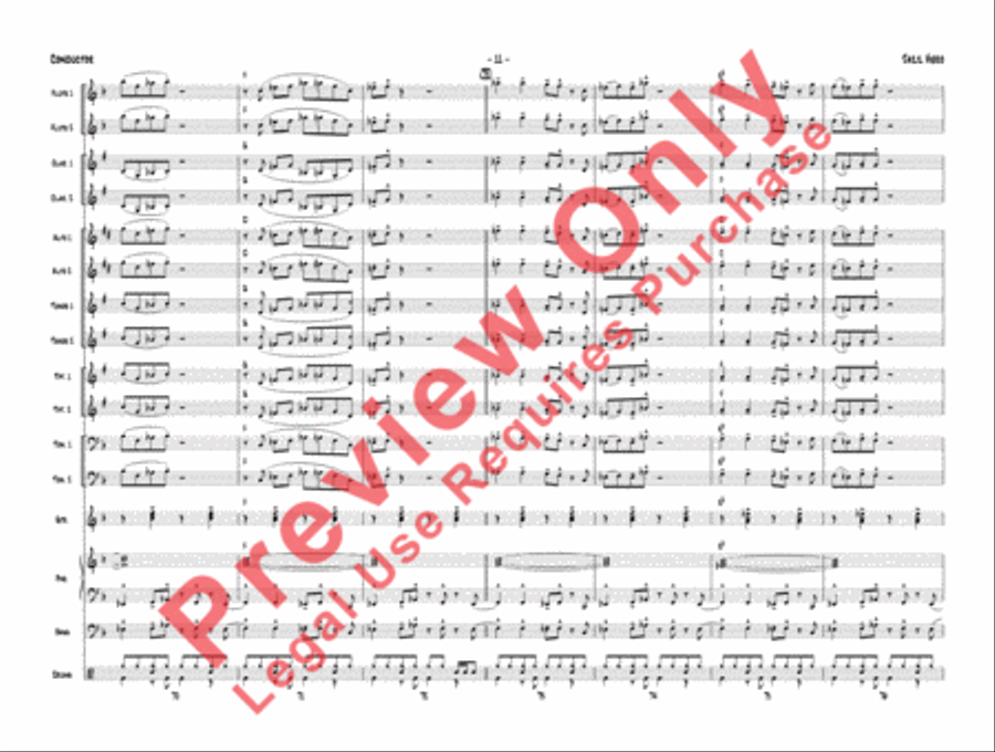 Jazz Hero Jazz Hero Jazz Ensemble scores gallery preview page 14