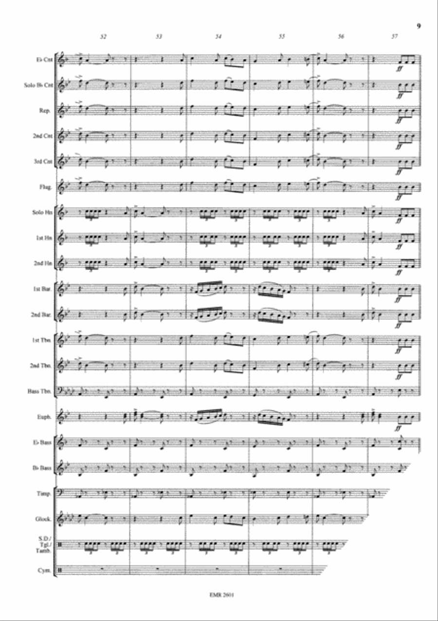 Capriccio Italien Capriccio Italien Brass Band scores gallery preview page 10