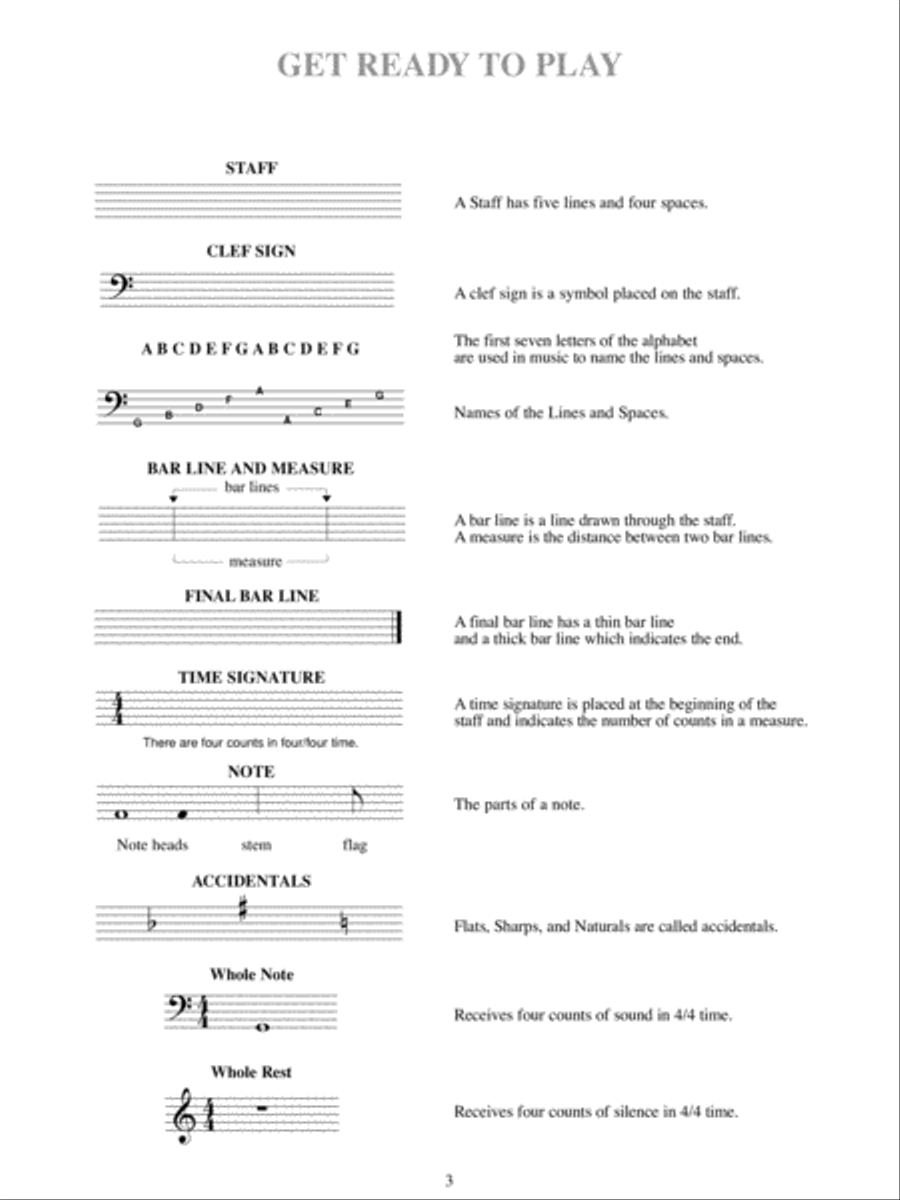 Belwin 21st Century Band Method, Level 1 Concert Band Methods scores gallery preview page 2