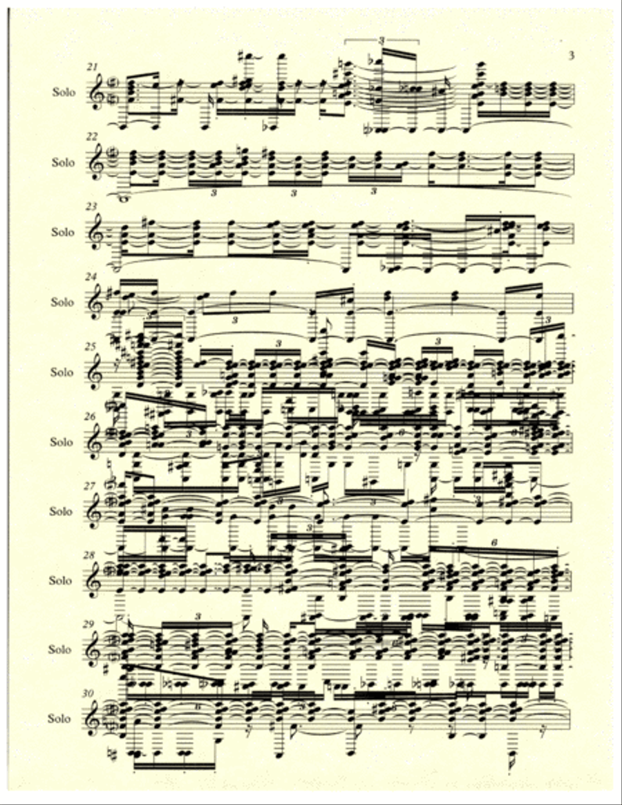 Dying Wish Dying Wish Piano Solo scores gallery preview page 3