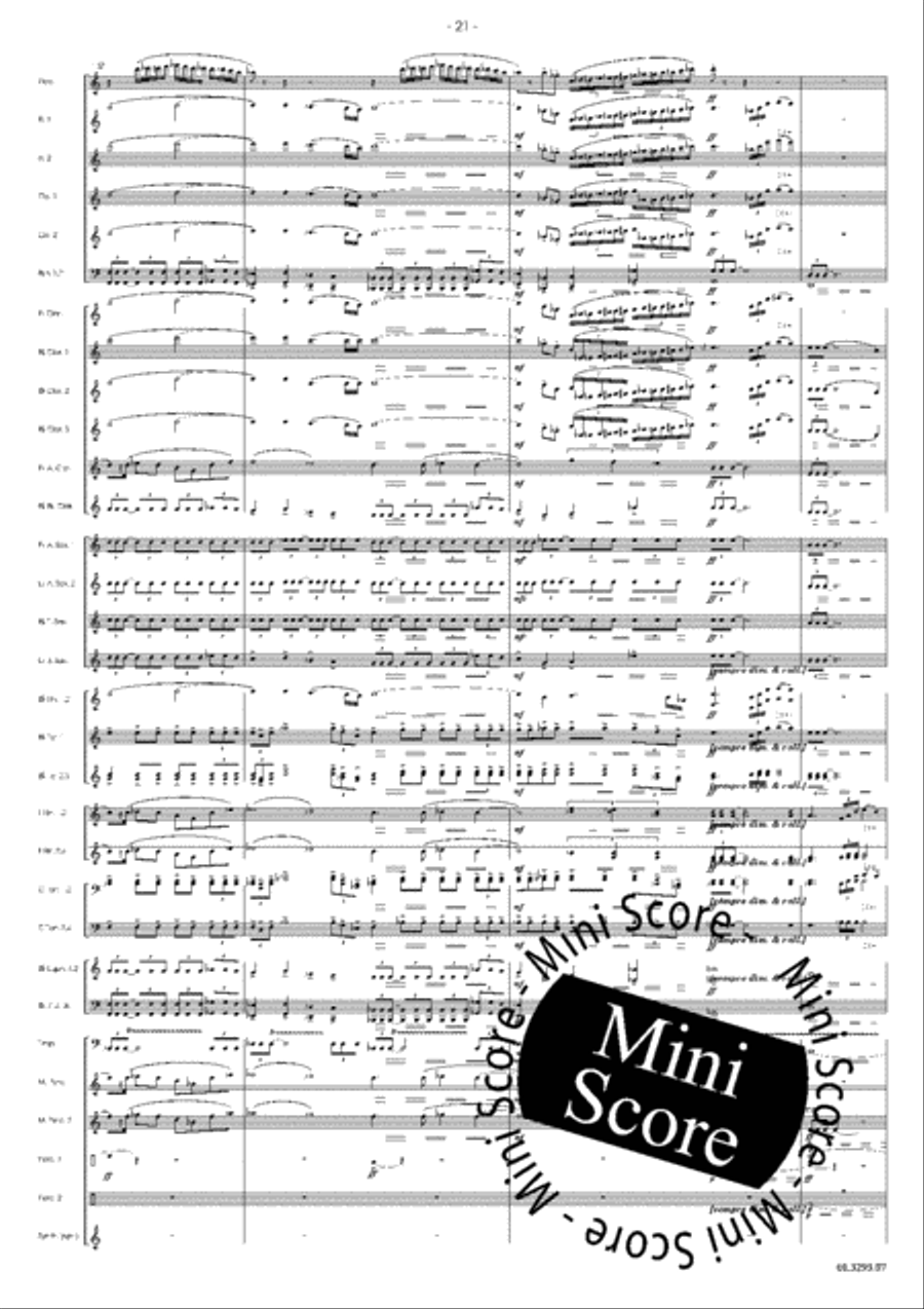 Overture to Avalon Concert Band scores gallery preview page 27