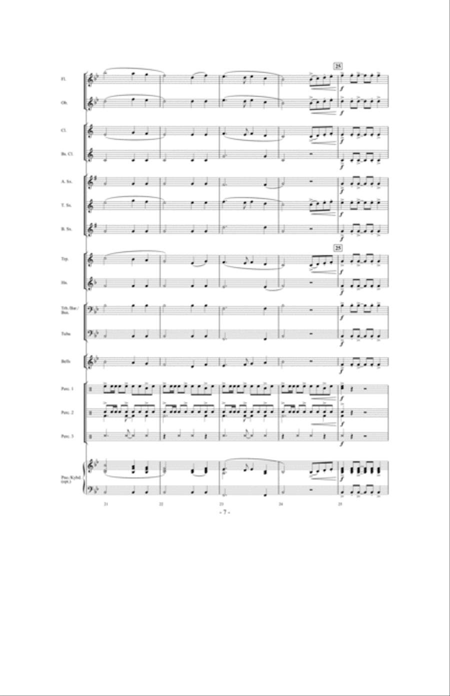 Mi Casa Es Su Casa Mi Casa Es Su Casa Concert Band scores gallery preview page 6