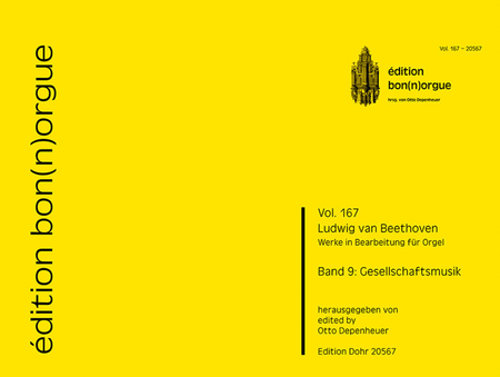 Werke in Bearbeitung für Orgel Bd. 9 -Gesellschaftsmusik-