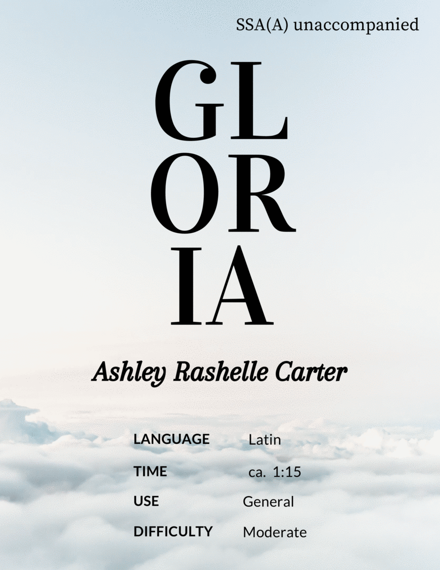 Gloria SSA scores gallery preview page 1