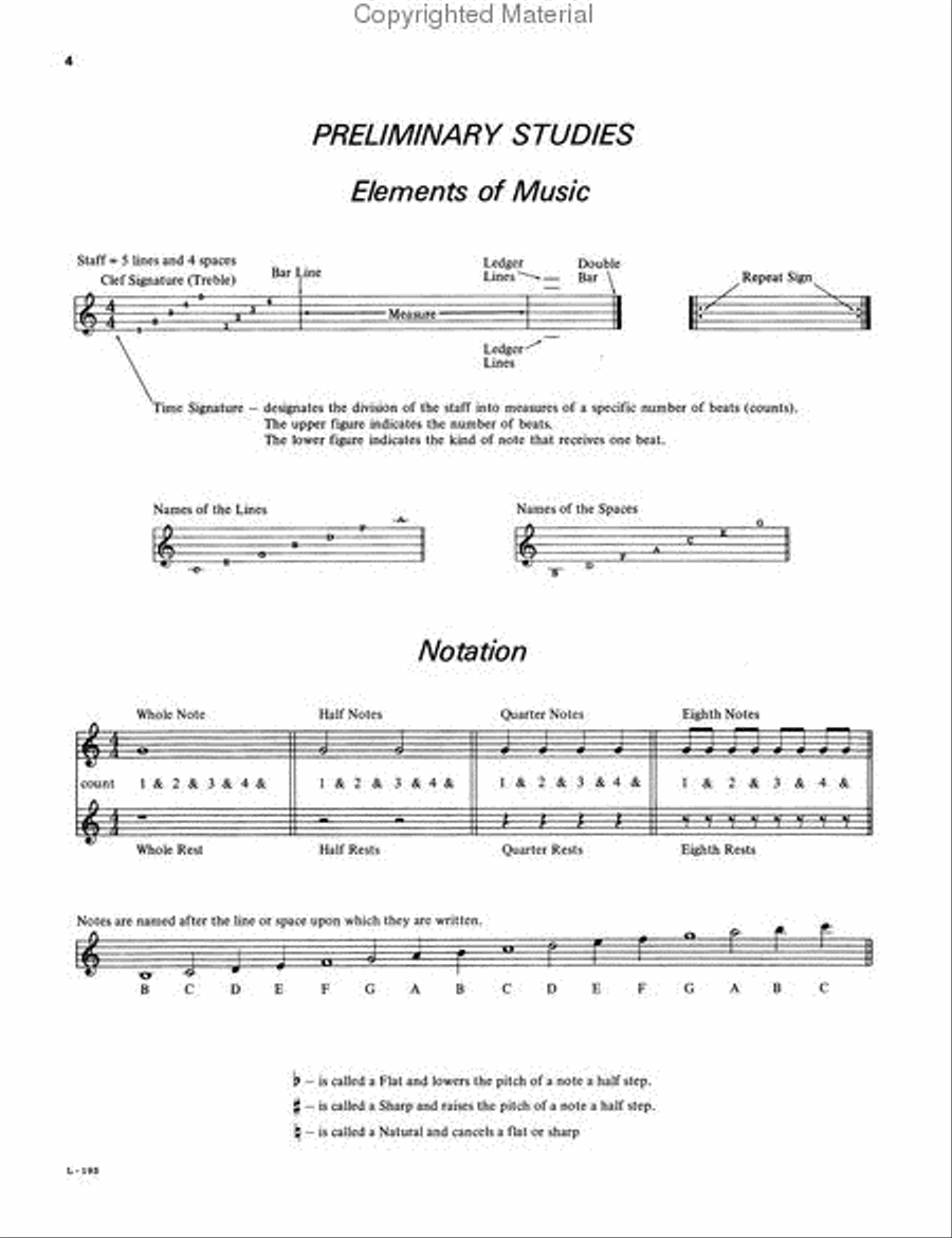 Eugene Rousseau Saxophone Method Book 1 Concert Band Methods scores gallery preview page 3