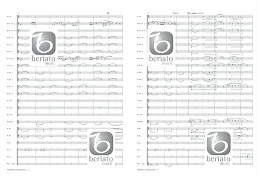 Friendly Takeover Brass Band scores gallery preview page 9