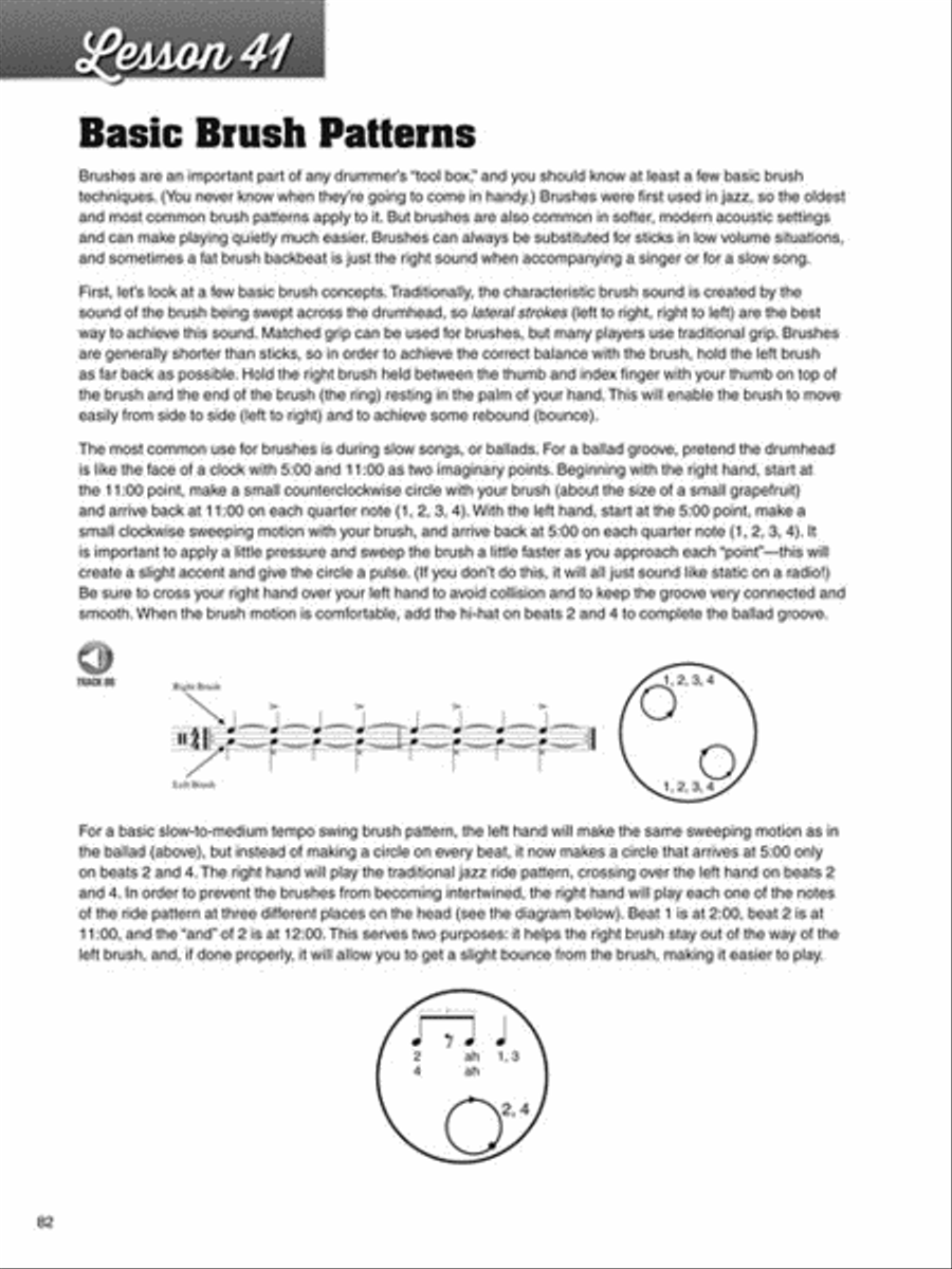 100 Essential Drumset Lessons Percussion scores gallery preview page 6