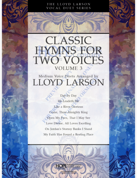 Classic Hymns for Two Voices Vol. 3