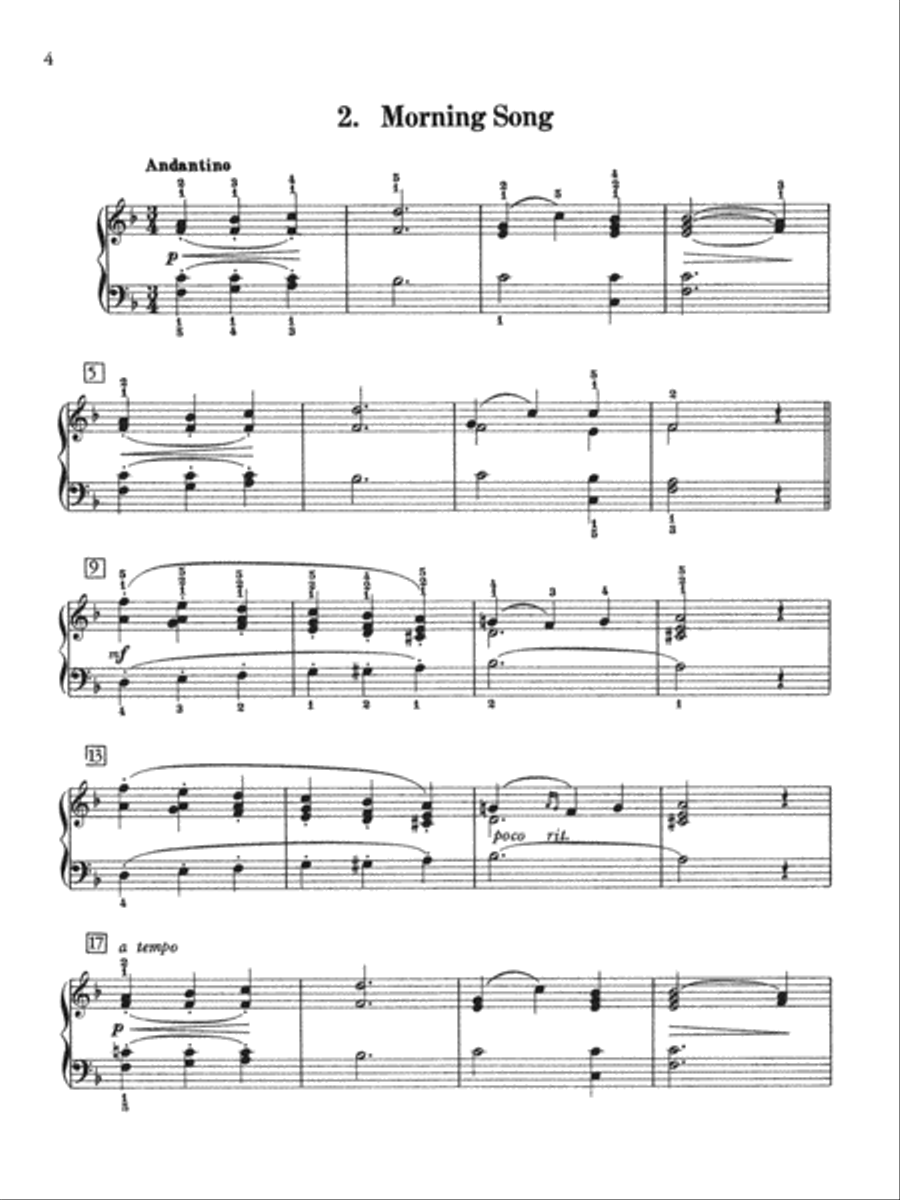 Gurlitt -- Album for the Young, Op. 140 Piano Solo scores gallery preview page 4