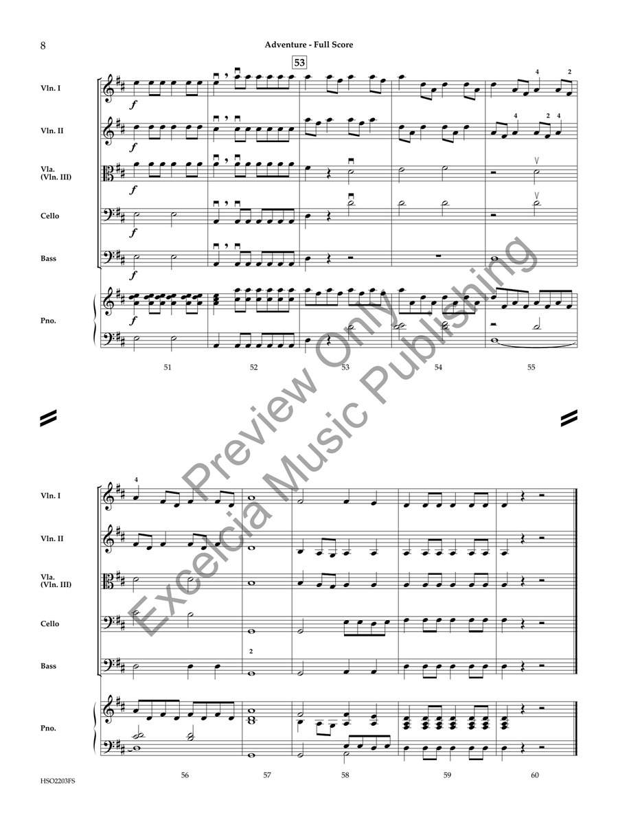 Adventure String Orchestra scores gallery preview page 7
