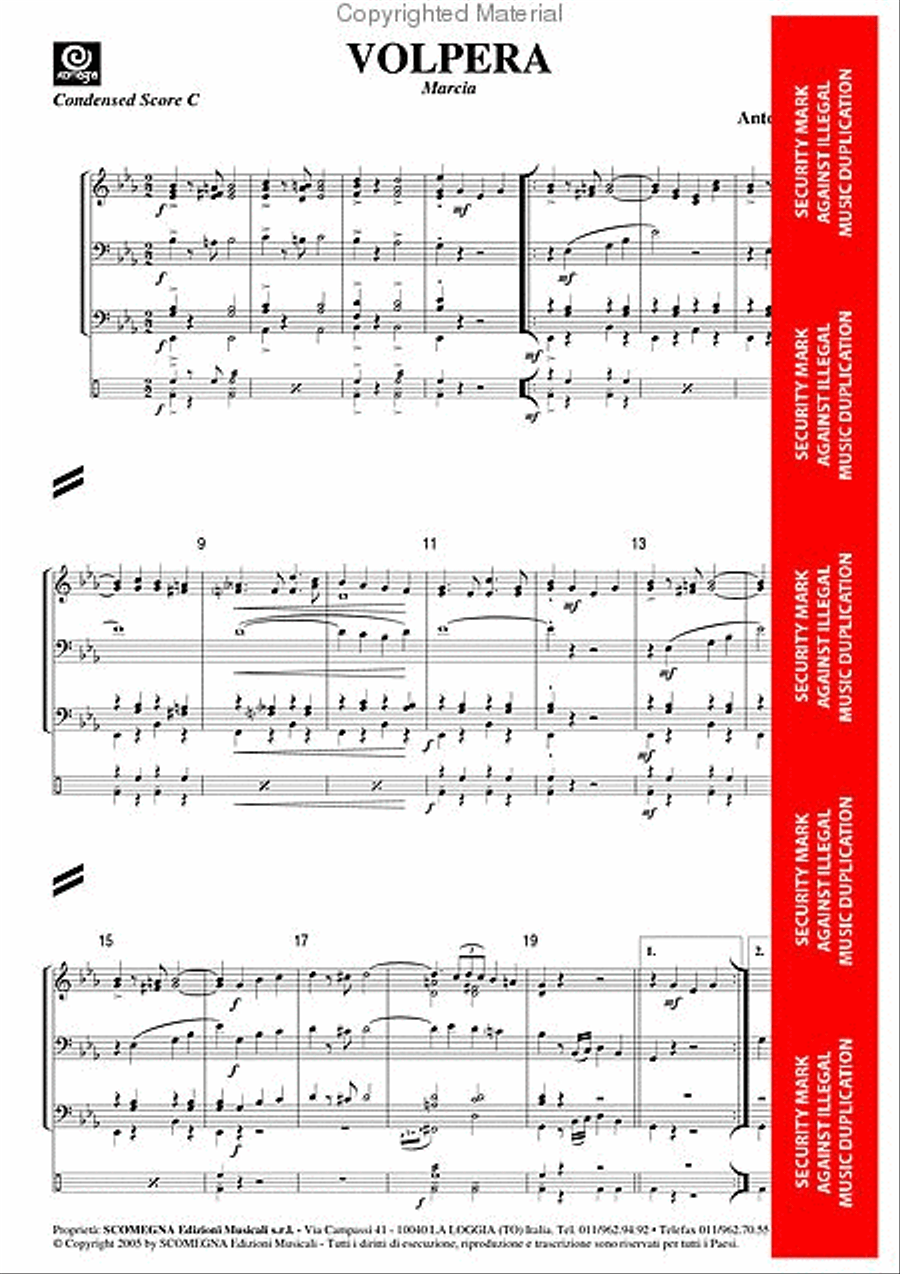 Red Book Vol. 1 - 24 Marches Marching Band scores gallery preview page 25