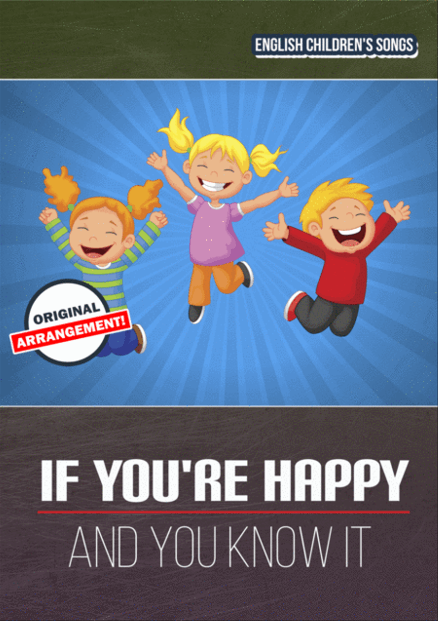 If You're Happy And You Know It Piano, Vocal, Guitar scores gallery preview page 1