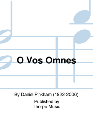 Passion Music: 3. O Vos Omnes