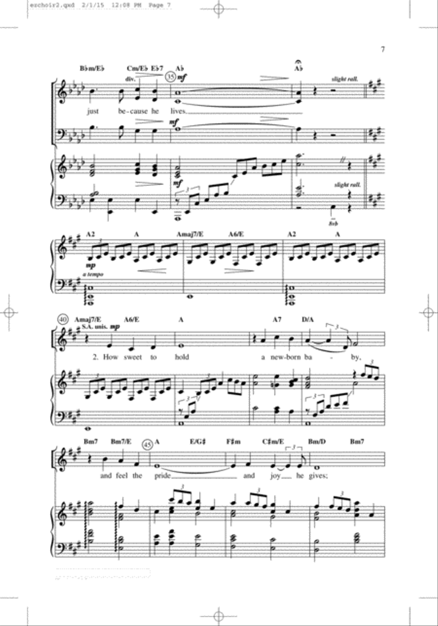 Easy Choir, Vol. 2 Easy Choir, Vol. 2 3-Part scores gallery preview page 5