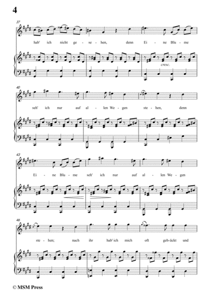 Schubert-Im Walde,Op.93 No.1,in c sharp minor,for Voice&Piano image number null