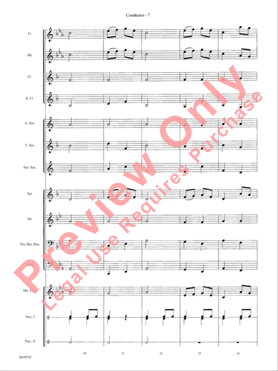 Manhattan Beach Manhattan Beach Concert Band scores gallery preview page 9