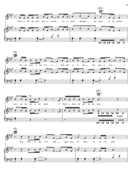 No Diggity by Bill Withers Piano, Vocal, Guitar - Digital Sheet Music