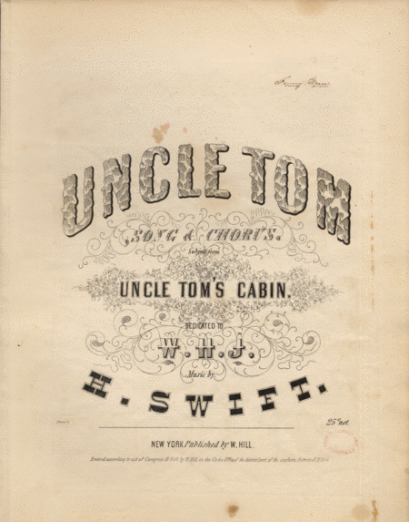 Uncle Tom. Song & Chorus
