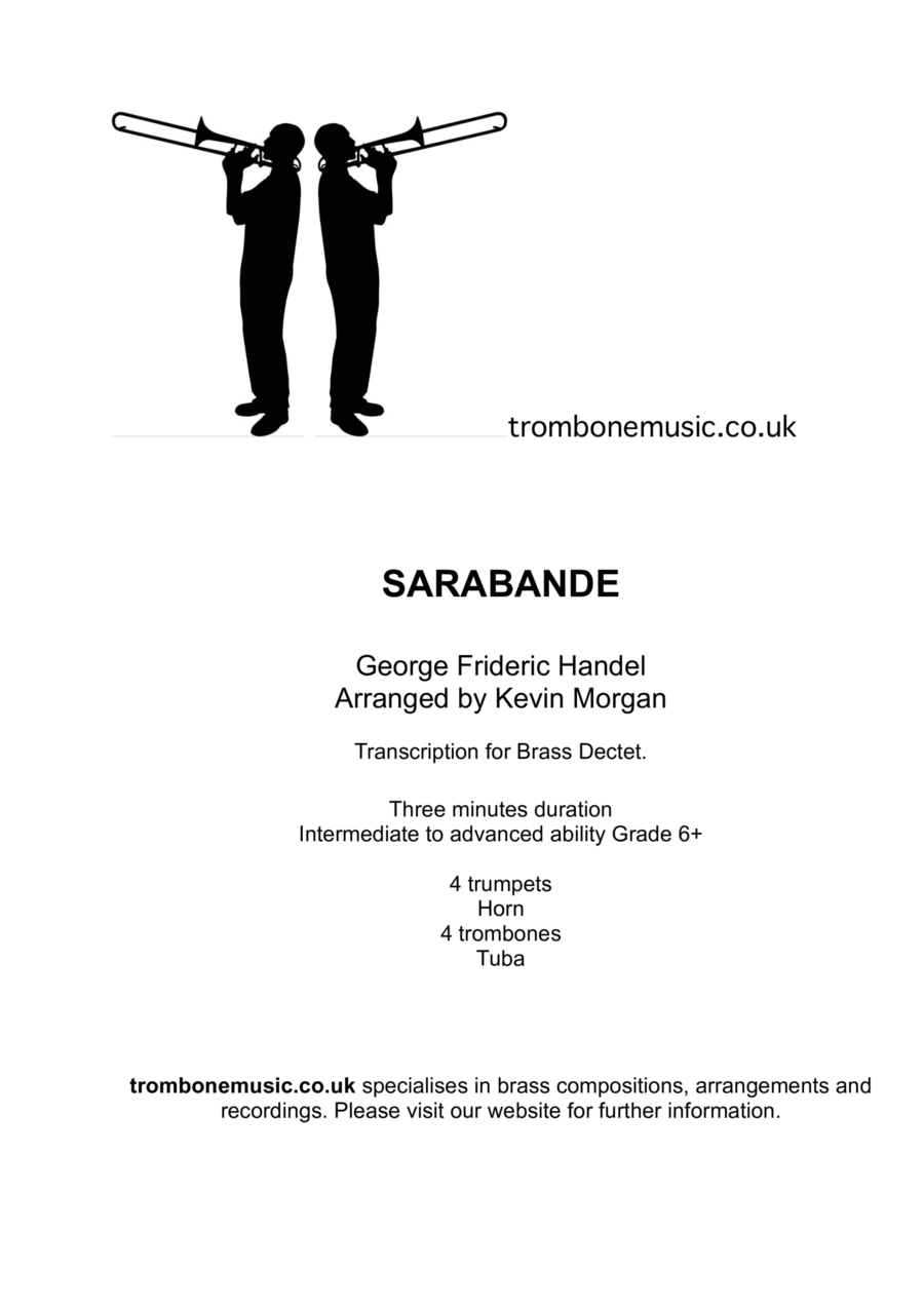 Sarabande Brass Ensemble scores gallery preview page 1