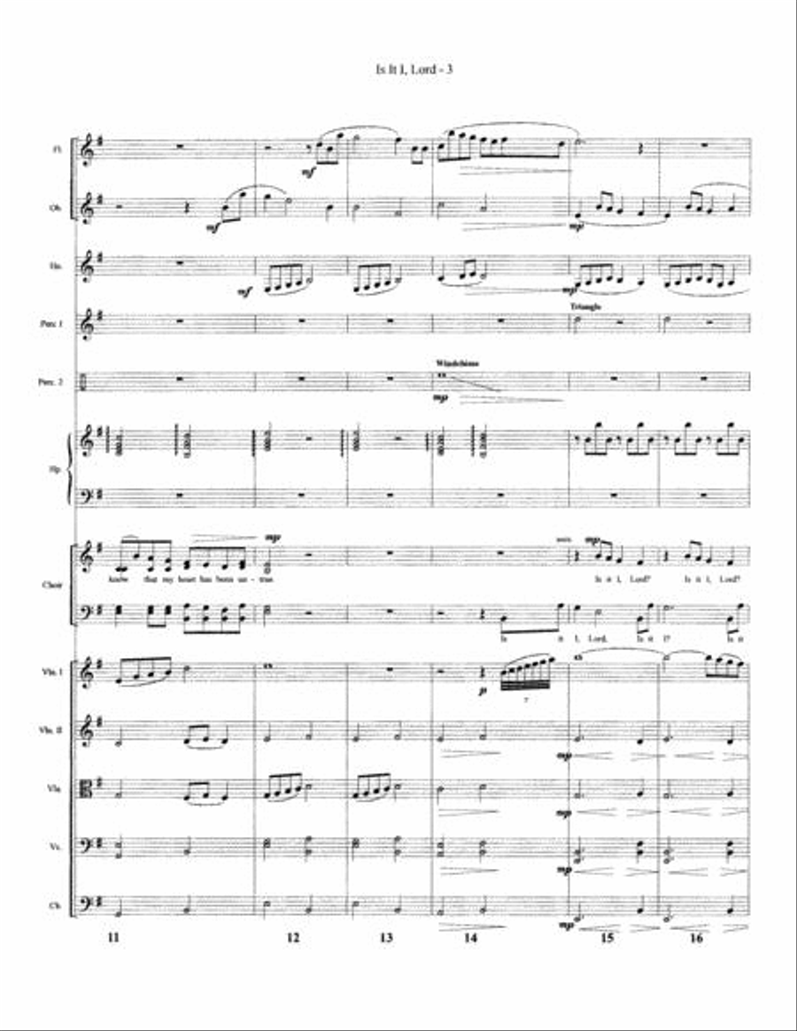 Shadows - Full Orchestration Choir scores gallery preview page 4