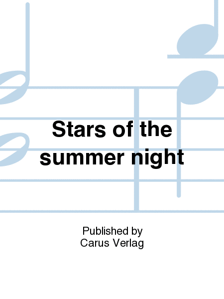 Stars of the summer night