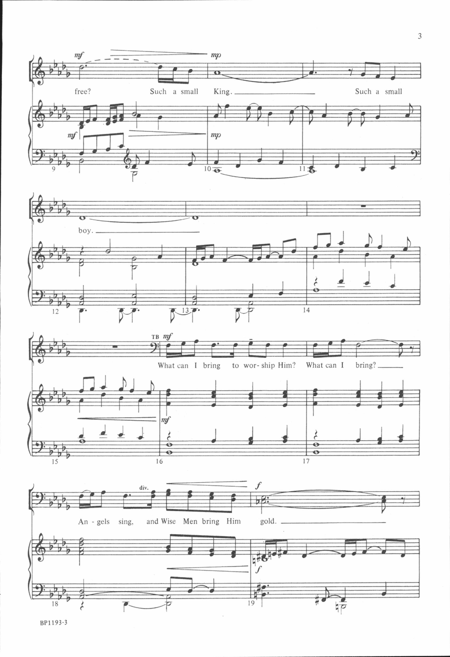Such a Small King 4-Part scores gallery preview page 3