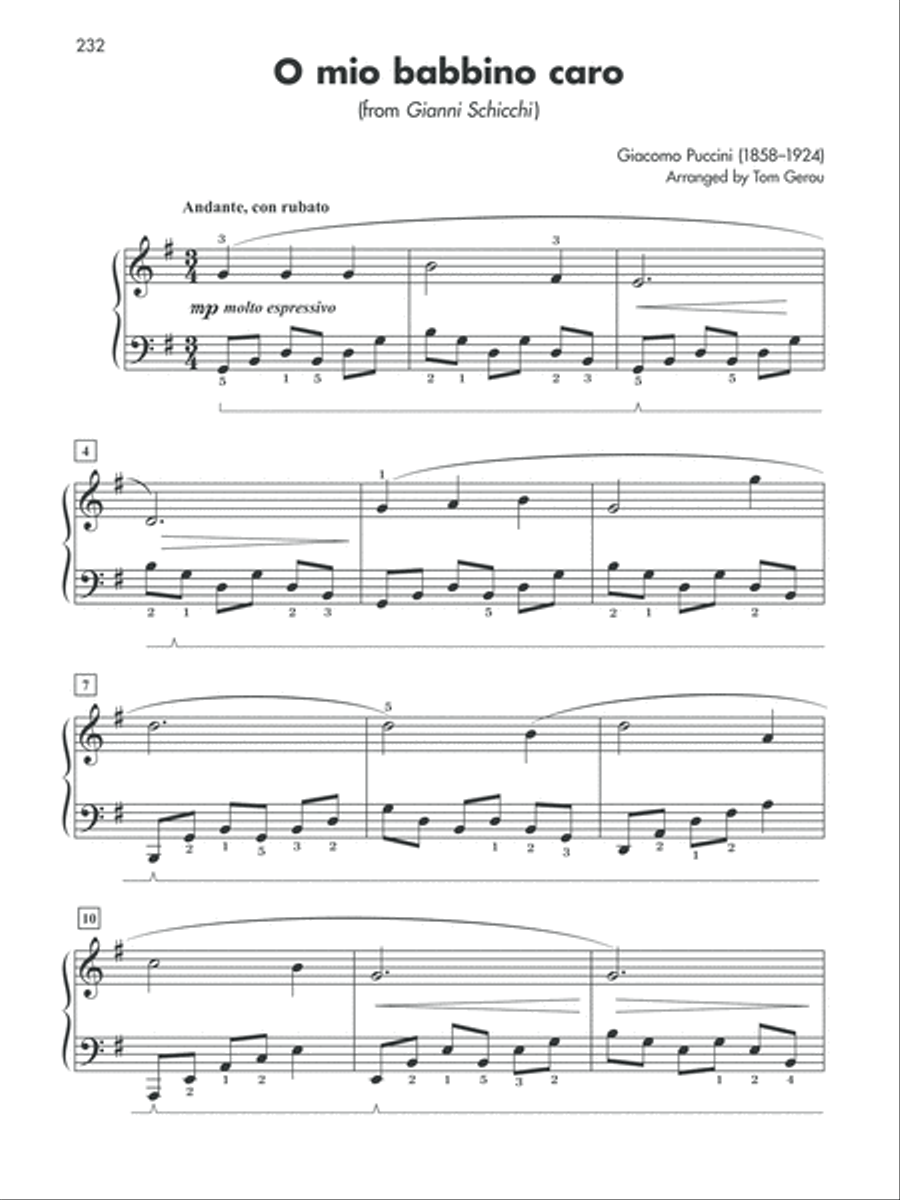 The Giant Book of Classical Piano Sheet Music Easy Piano scores gallery preview page 8