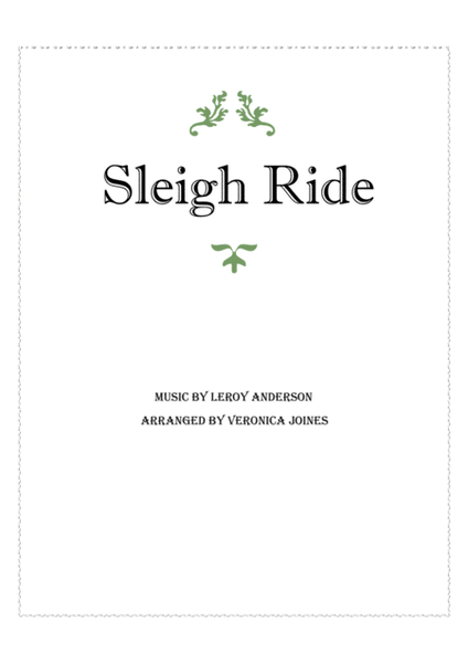 Sleigh Ride for String Trio image number null